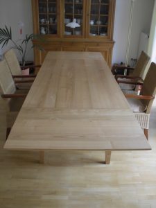 FAGO TISCHLEREI Oldenburg – Tisch Esstisch Horn FAGO TISCHLEREI Oldenburg - Tisch Esstisch verlängerbar